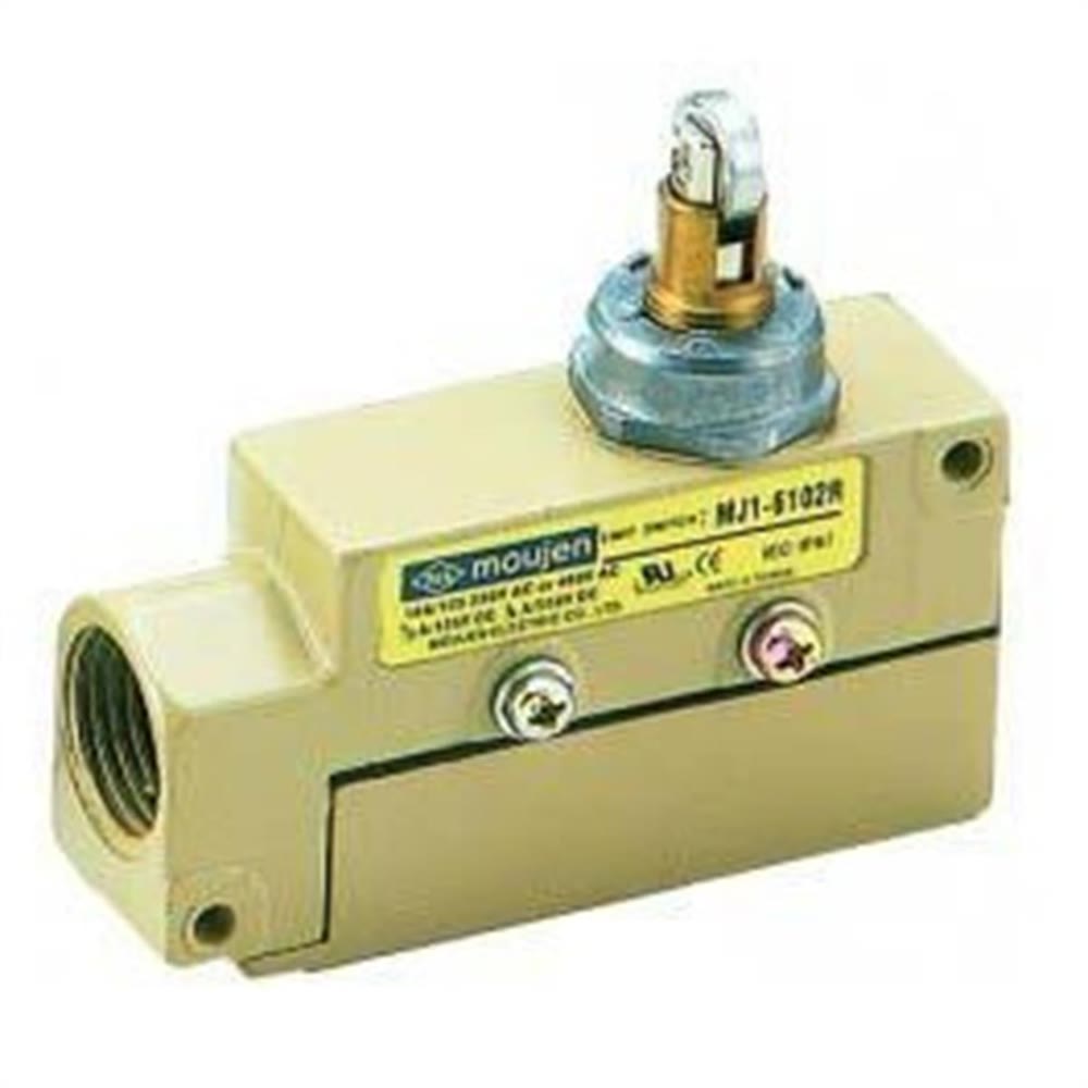 Moujen MJ1-6102R Ters Makaralı Pim Limit Switch 1CO 15A 250VAC