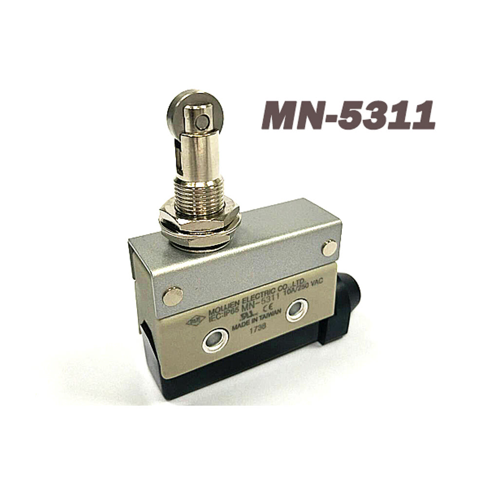 Moujen MN-5311 Düz Makaralı Pim Limit Switch 1CO 10A 250VAC