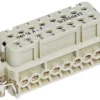 Harting Han 16A-BU-S 16+PE Dişi Konnektör İnsert (16 Kontaklı Makina Prizi)