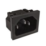 TEM 720.140.320 IEC C14 10A Tırnaklı Gövde Fiş