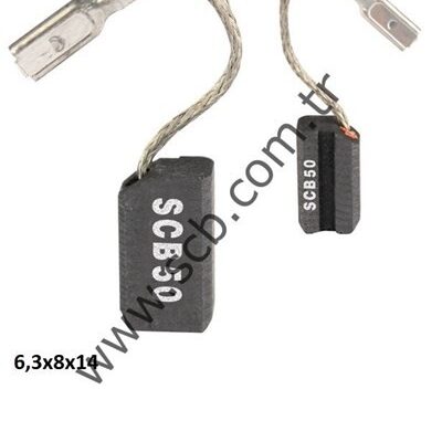 SCB 050 6,3x8x14 S.Star-Bosch-B&D Kömür