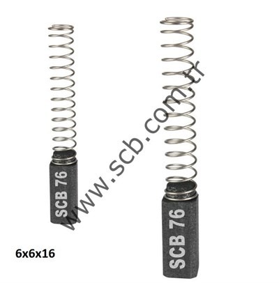 SCB 076 6x6x16 Bosch Tip Y-M Felisaftı Kömür