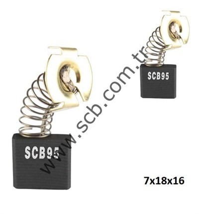 SCB 095 7x18x16 Makita Büyük Taşlama CB204 Kömür