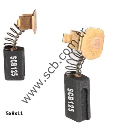 SCB 125 5x8x11 Çin Matkap Tip Kömür