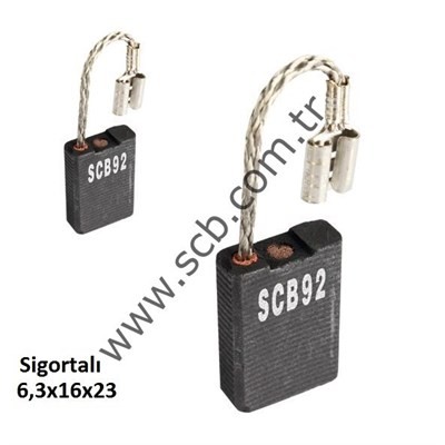 SCB 092 6,3x16x23 Bosch Tipi GWS Taşlama Kömür