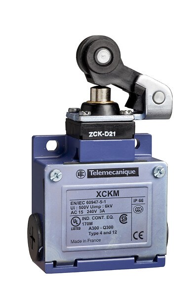 Telemecanique XCKM21 Sınır Anahtarı (Metal Gövde, Pimli)