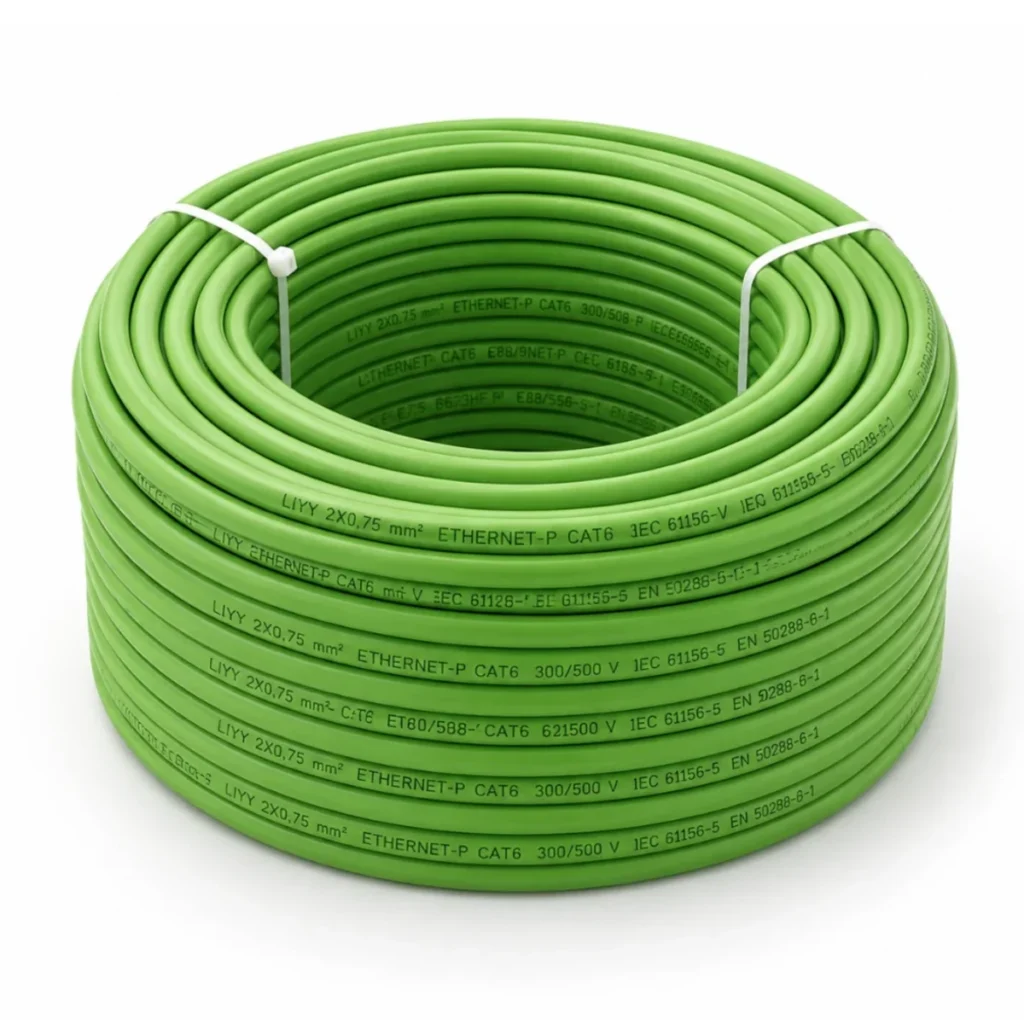 6XV1840-2AH10 endüstriyel ethernet standart kablo – FC TP 2×2, CAT5E, PROFINET Type A – 10 Metre olarak satılmaktadır