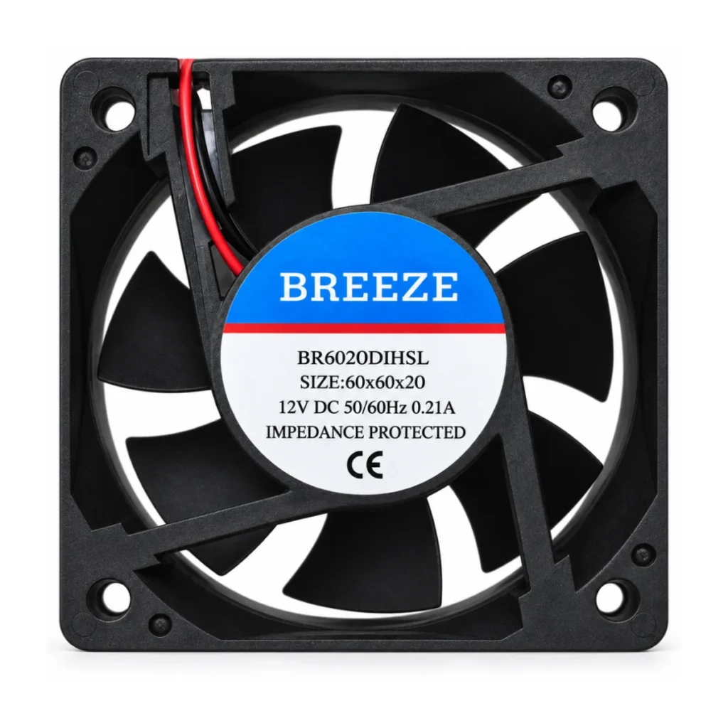 BR6020D1HSC 60X60X20  12V DCKare Fan