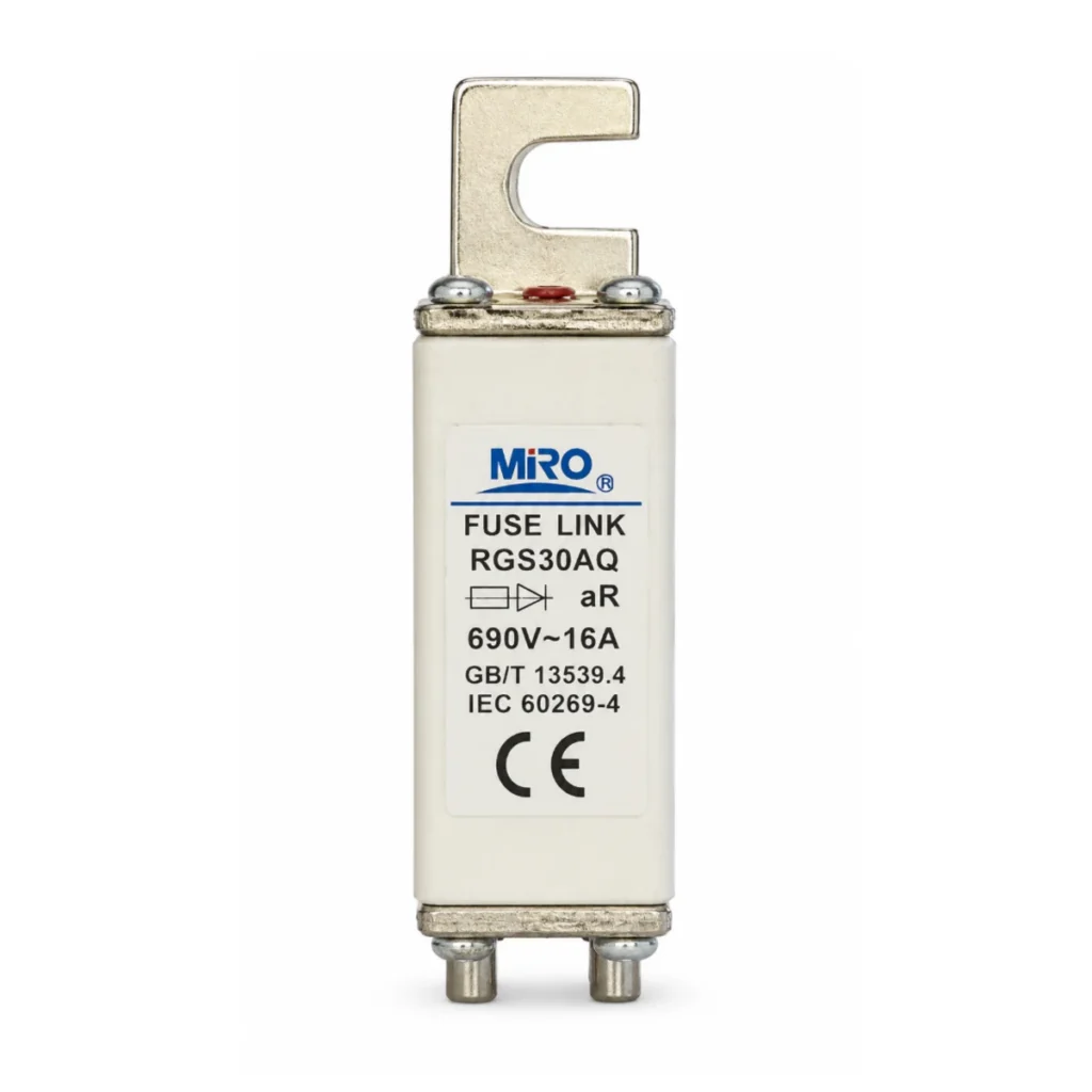 Miro Bor RGS30AQ 16A aR 690V NH000 Hızlı Yarı İletken Koruma Sigortası