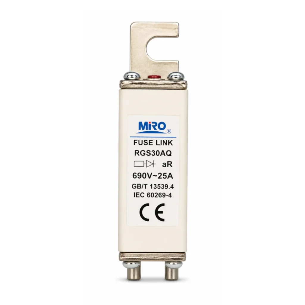 Miro Bor RGS30AQ 25A aR 690V NH000 Hızlı Yarı İletken Koruma Sigortası