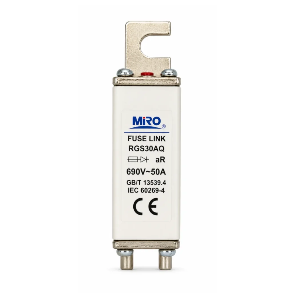 Miro Bor RGS30AQ 50A aR 690V NH000 Hızlı Yarı İletken Koruma Sigortası