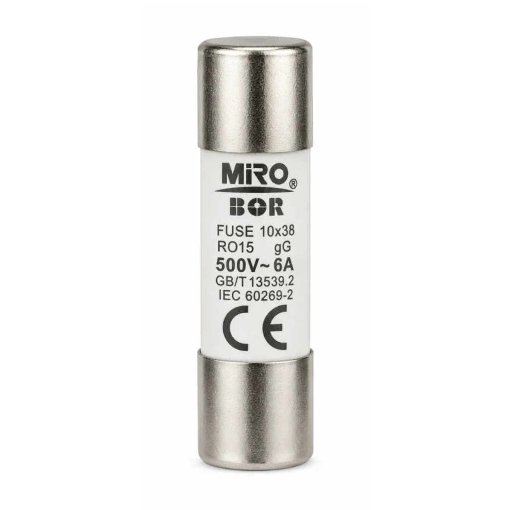 Miro Bor PV10gPV 2A 10×38 DC1000V Fotovoltaik Silindirik Sigorta