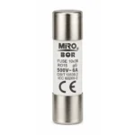Miro Bor PV10gPV 2A 10×38 DC1000V Fotovoltaik Silindirik Sigorta