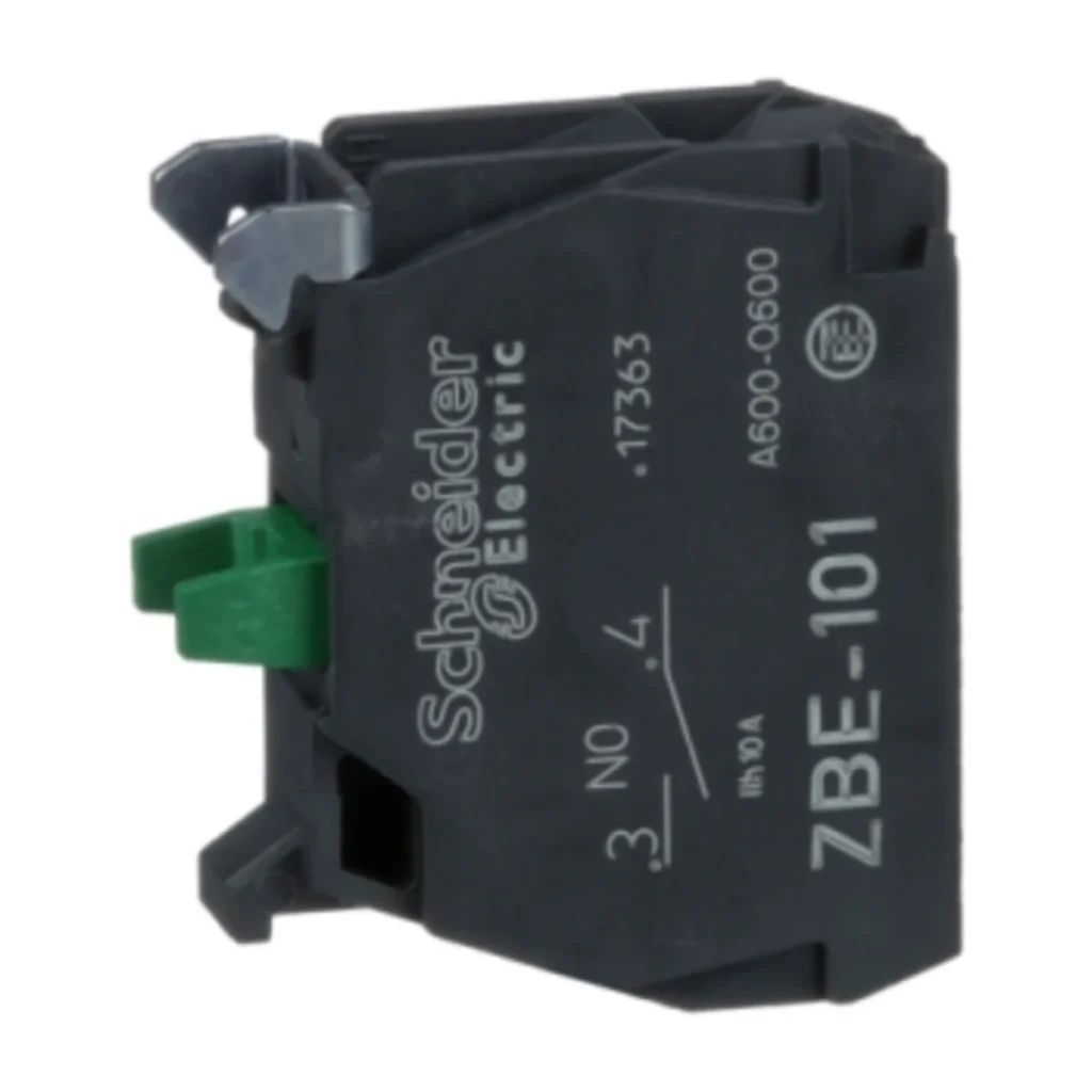 Schneider Electric ZBE101 Kontak Bloğu 1 NO Vidalı Klemens