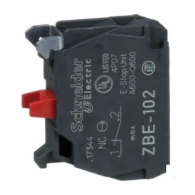 Schneider Electric ZBE102 Harmony 1 NC Vidalı Kontak Bloğu