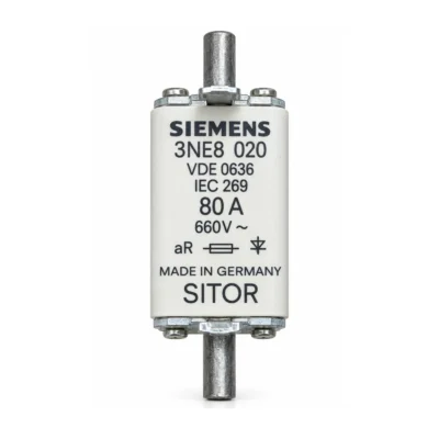 Siemens 3NE8020-1 SITOR Sigorta Buşonu 80A NH00