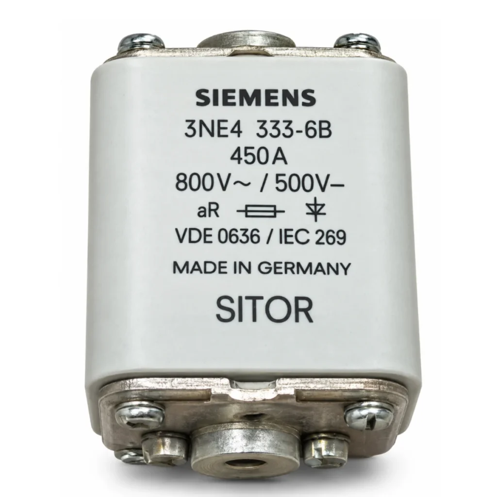 Siemens 3NE4333-6B SITOR 450A 800V aR Yarı İletken Sigorta