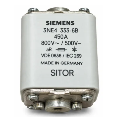 Siemens 3NE4333-6B SITOR 450A 800V aR Yarı İletken Sigorta