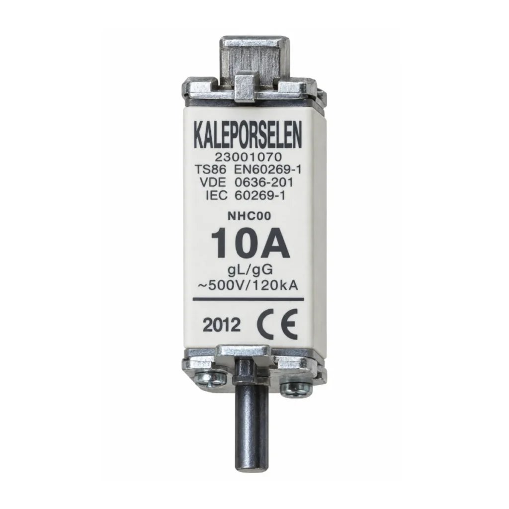 NH00 10A 500V gL/gG Bıçaklı Sigorta