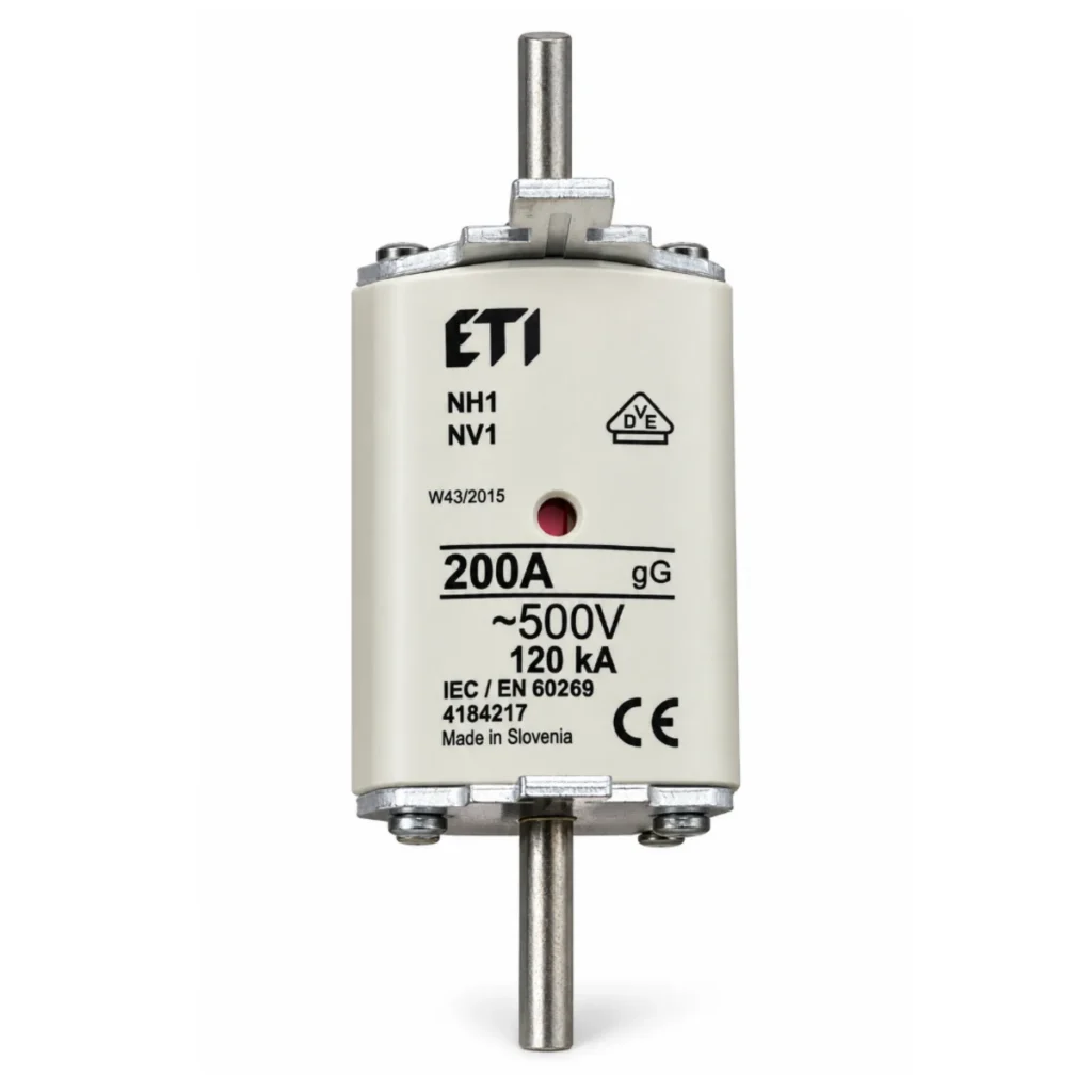 004184217 NH1 200A 500V gG Bıçaklı Sigorta Buşonu
