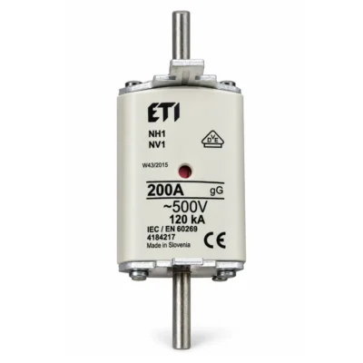 004184217 NH1 200A 500V gG Bıçaklı Sigorta Buşonu