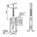 CNTD CZ-3169 Telli Limit Switch IP67 1NO+1NC