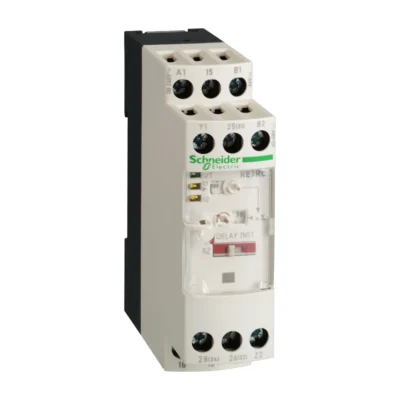 RE8CL11BU 0,1–10 sn 24V AC/DC 110–240V AC Simetrik Zamanlama Rölesi