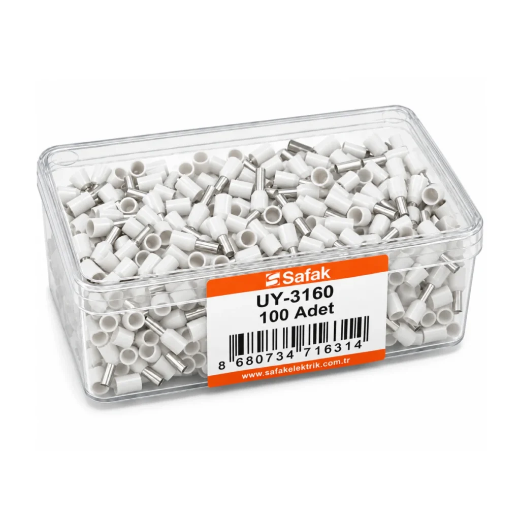 UY-3160 16 mm² İzoleli Beyaz Kablo Yüksüğü