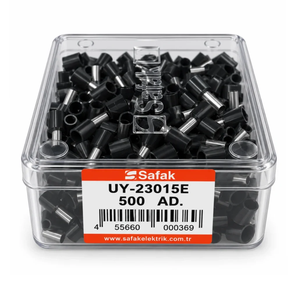 UY-23015E 2×1,50 mm² Çift Girişli İzoleli Kablo Yüksüğü