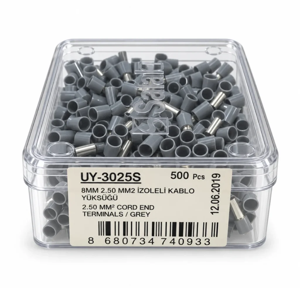 UY-3025S 2,50 mm² İzoleli Kablo Yüksüğü