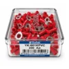 YK-601KPVC 0,50–1,50 mm² M6 Yuvarlak Tip İzoleli Kablo Ucu