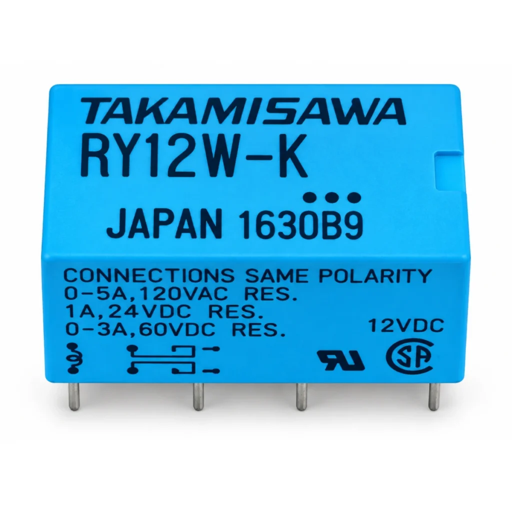 Takamisawa RY12W-K 163080 12V 1A 8 Pin Röle