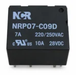 NCR NRP07-C09D  220V /250VAC 7A/250VAC SPDT Röle