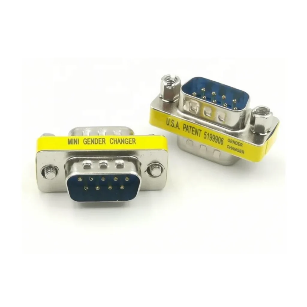 DB9 RS232 9 Pin Erkek-Erkek Ara Adaptör