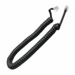 TEL035 9FT 4P4C Telefon Spiral Kablosu