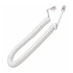 TEL035 9FT 4P4C Telefon Spiral Kablosu