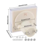 85C1 DC Analog Ampermetre Paneli – 0-30A Akım Ölçer, Sınıf 2.5
