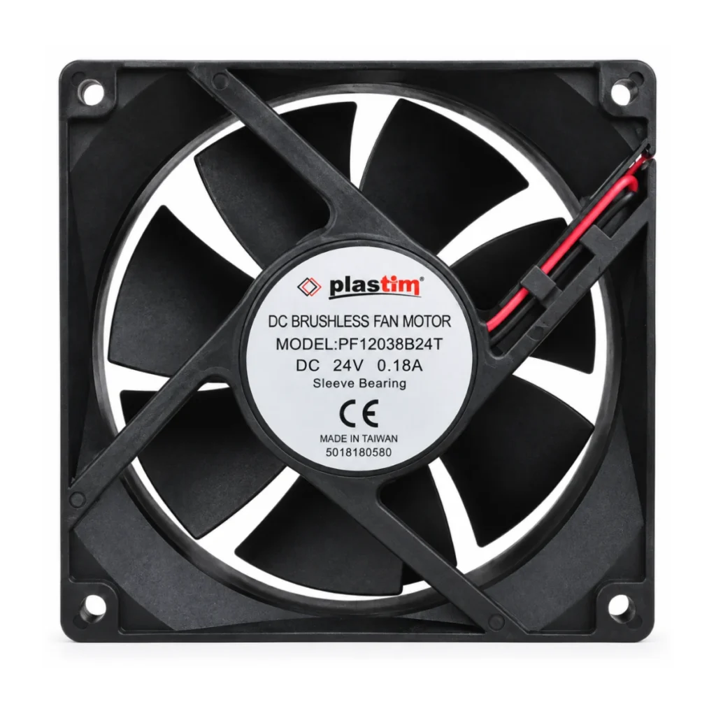 Plastim PF12038B24T 120x120x38 24V Fan
