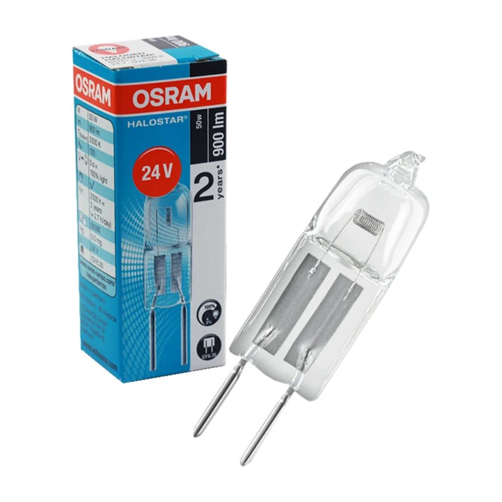 HALOSTAR 64445 U – 50W, 24V, GY6.35, 3000K, 900 lm Halojen Ampul