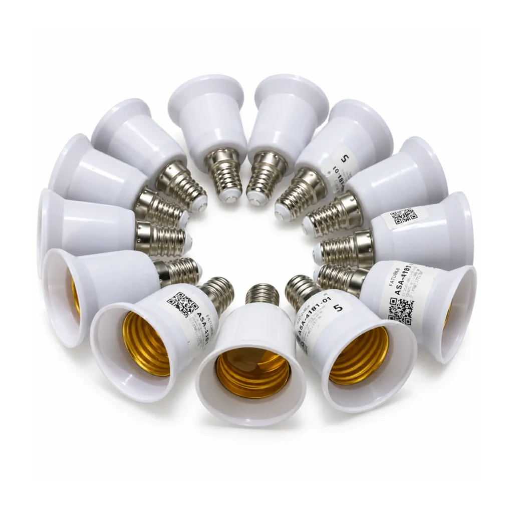 E14 → E27 Duy Çevirici Adaptör