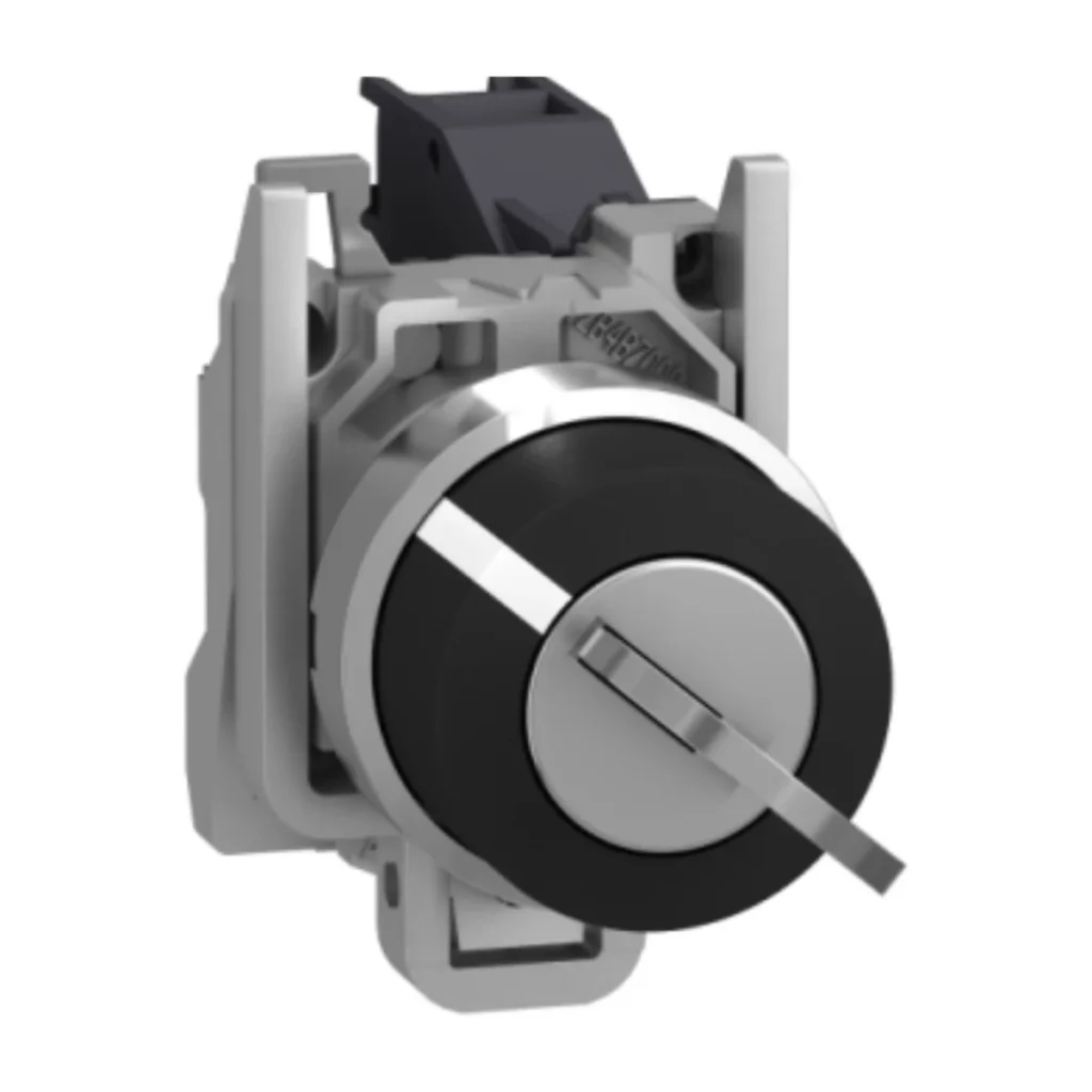 XB4-BG21  0-1  Anahtarlı Selektör – 2 Konumlu, 1NA, 22 mm
