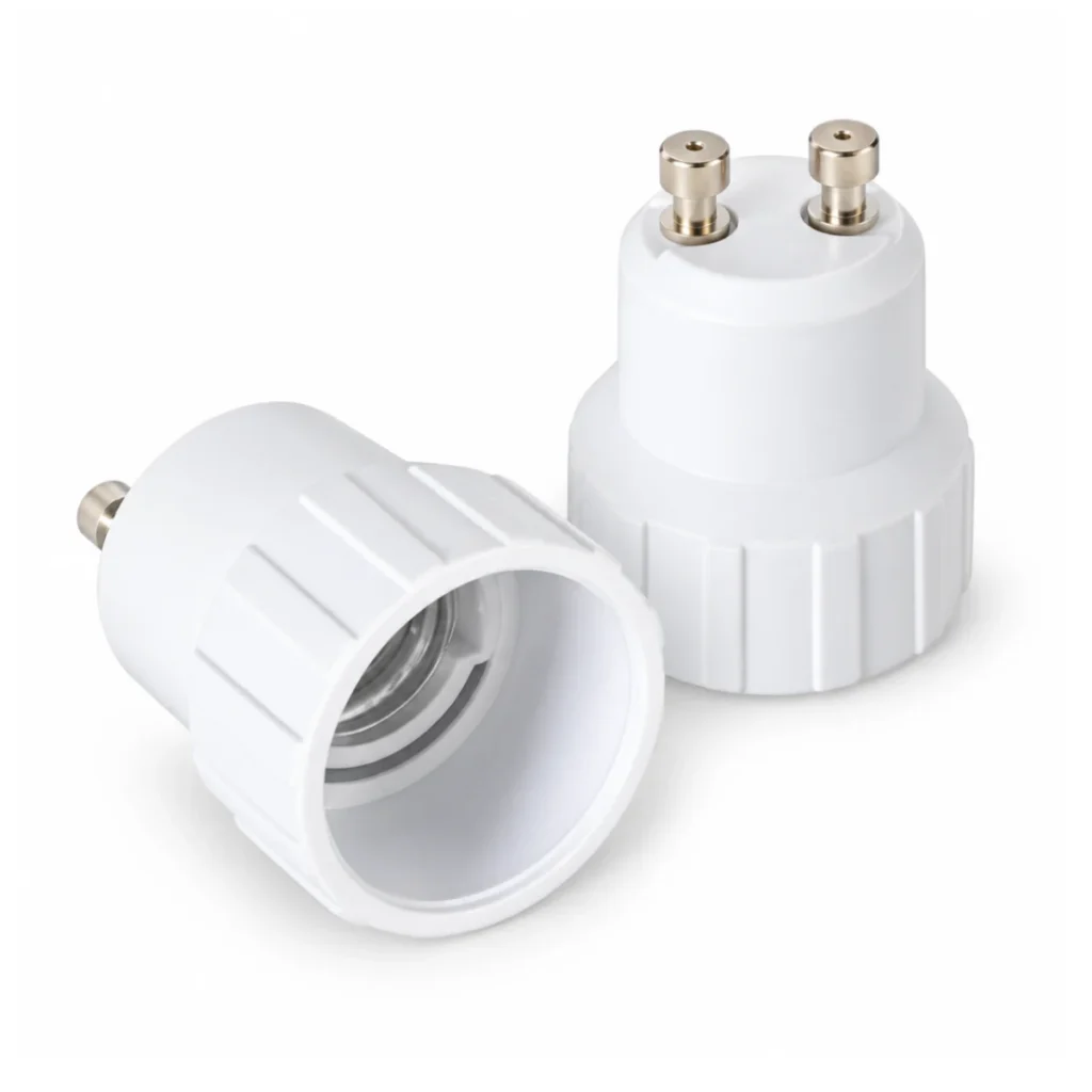 Dişi Duy Dönüştürücü Adaptör – GU10 Erkek / E14
