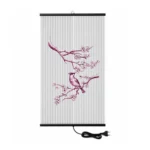220V 450W Dekoratif Duvar Tipi Elektrikli İnfrared Isıtıcı – 58 × 120 cm