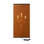 220V 450W Dekoratif Duvar Tipi Elektrikli İnfrared Isıtıcı – 58 × 120 cm