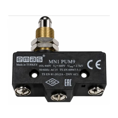 MN1PUM9 Mini Switch – Kalın Uzun Metal Pim, 10A 440V AC