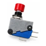 CMVP108-1C2R DİKEY TAHRİKLİ KIRMIZI KAFALI Mikro Swihc 10A, 250V AC