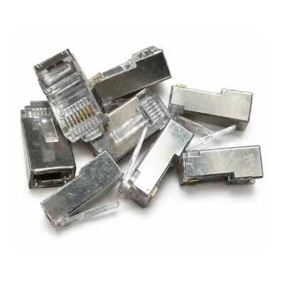 CAT6 RJ45 Metal Korumalı Konnektör – 8P8C