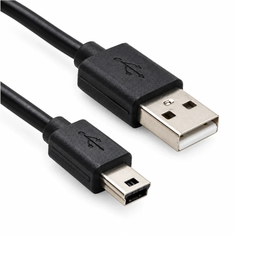 1585 USB 2.0 A Erkek – Mini USB 5 Pin Erkek Kablo – 80 cm
