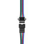 4 Pinli Kablolu ERKEK DİŞİ , 15 cm, 22 AWG