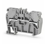 Klemsan PYK 6 307129 Yay Bağlantılı Ray Klemens – 6 mm², Gri